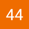 44 44